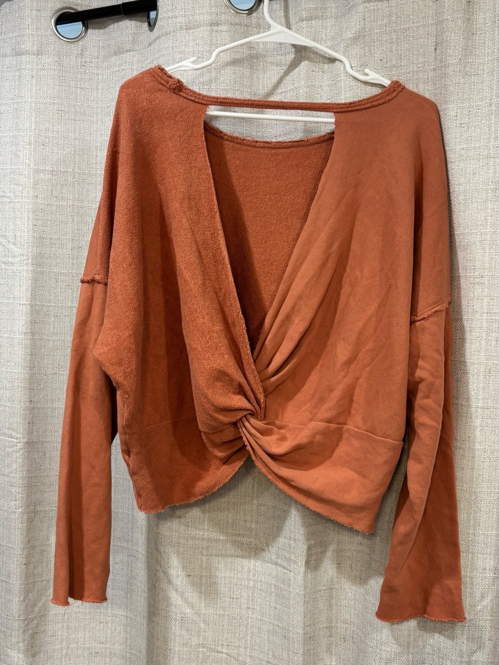 Aerie Open Back Sweater